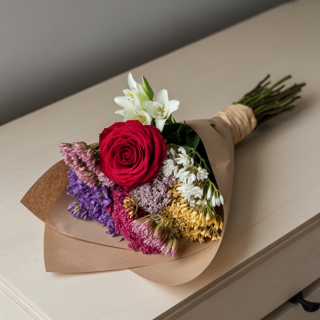 ⚜️ Bouquet di Gigli Bianco