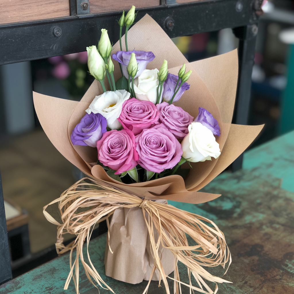 π Bouquet di Fiori Rosa