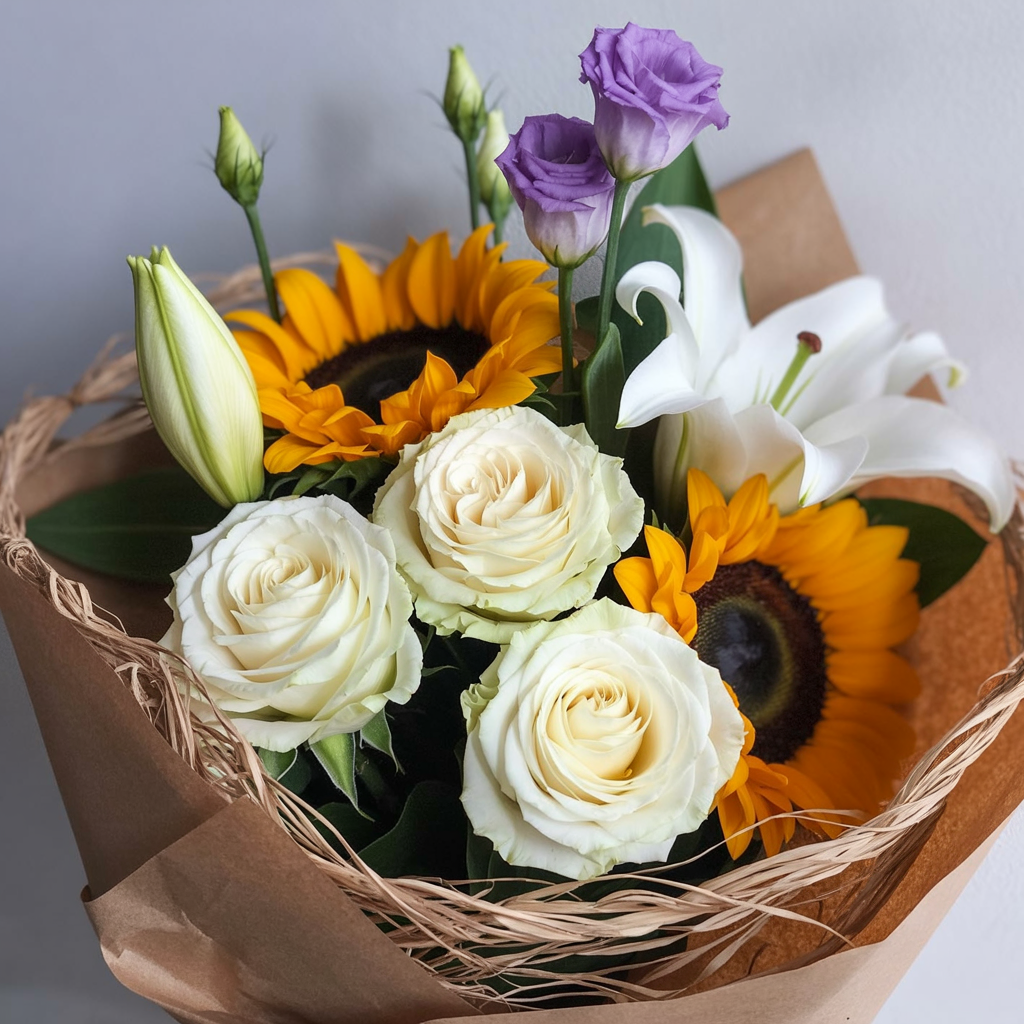 💐 Bouquet di Fiori Bianco