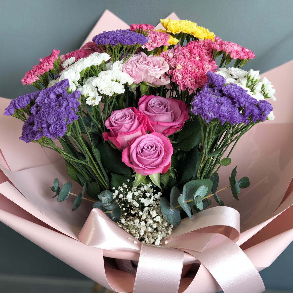 🌹 Bouquet di Rose Rosa