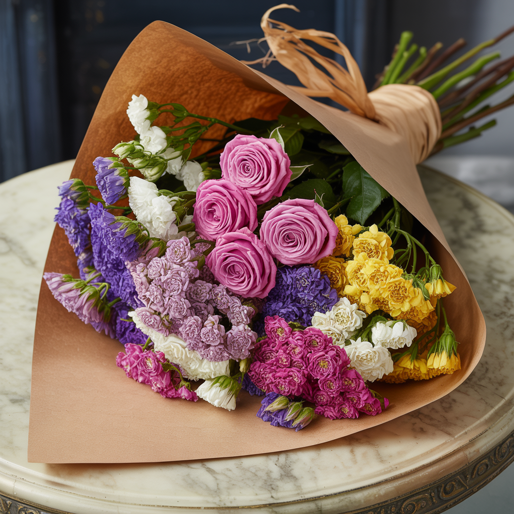 🌹 Bouquet di Rose Rosa