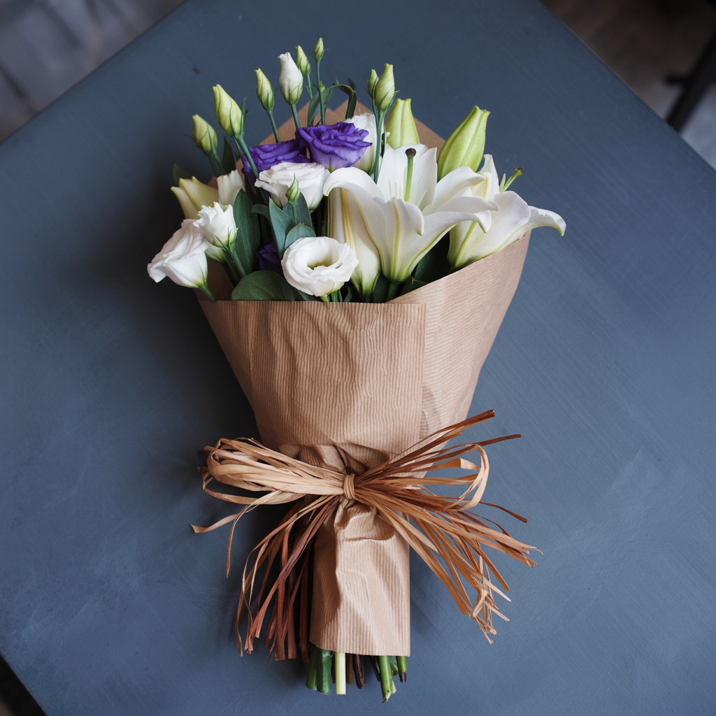 ⚜️ Bouquet di Gigli Bianco