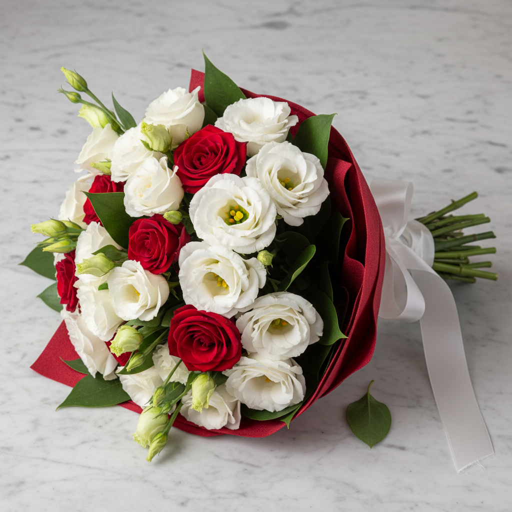 💐 Bouquet di Fiori Bianco