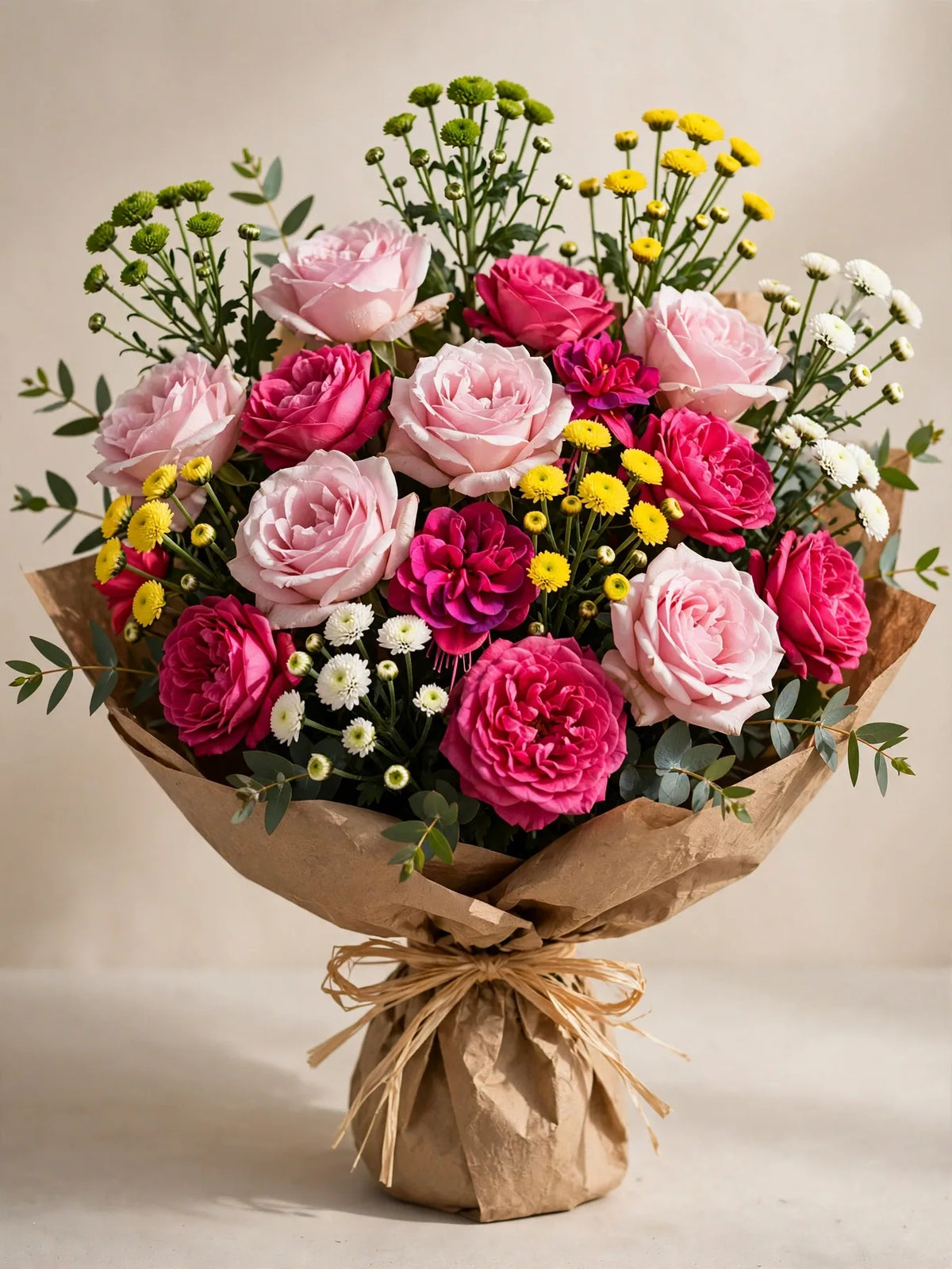🌹 Bouquet di Rose Fucsia