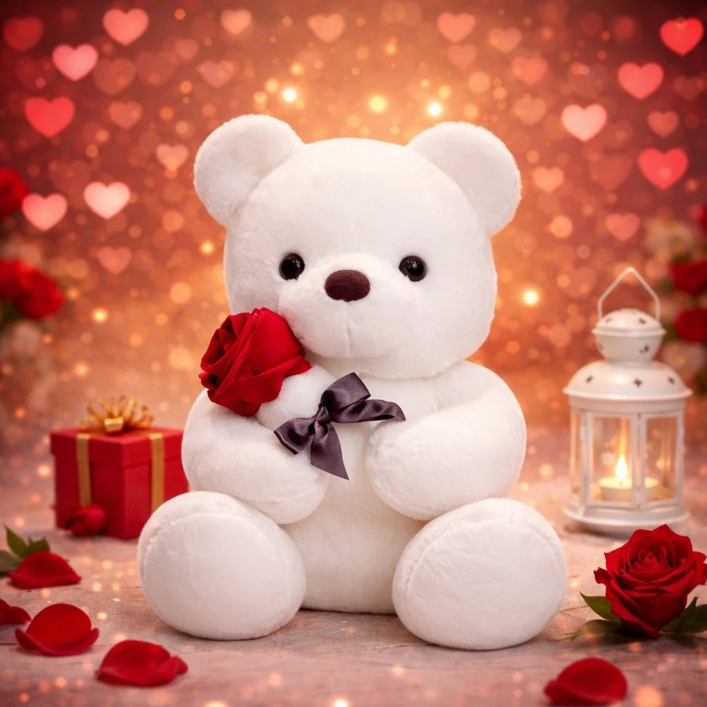 Orsetto Peluche Bianco