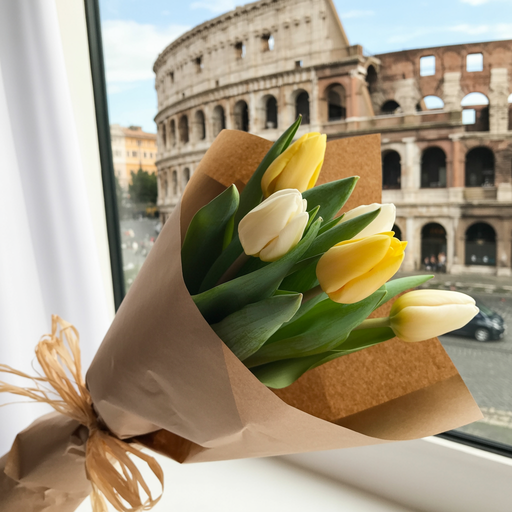 Luce di Gioia: Tulipani Gialli di Lusso