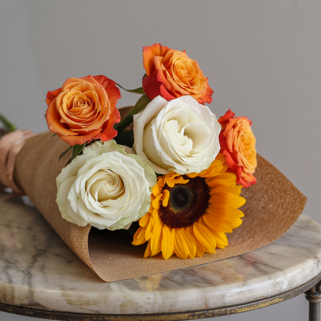 💐 Bouquet di Fiori Arancione