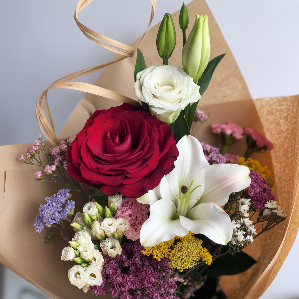 💐 Bouquet di Fiori Bianco