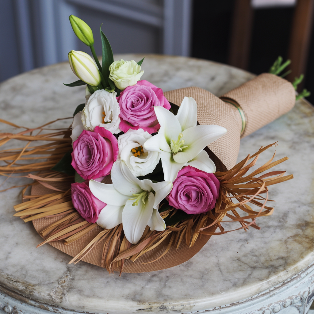 💐 Bouquet di Fiori Rosa