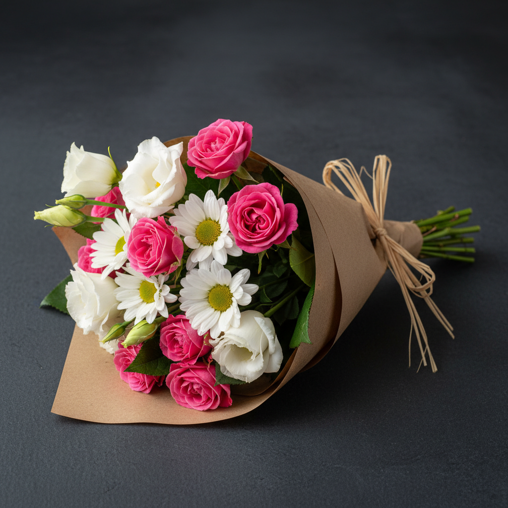 💐 Bouquet di Fiori Rosa