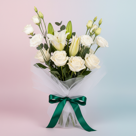 💐 Bouquet di Fiori Bianco