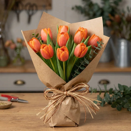 Orange Silk Glow 🌷