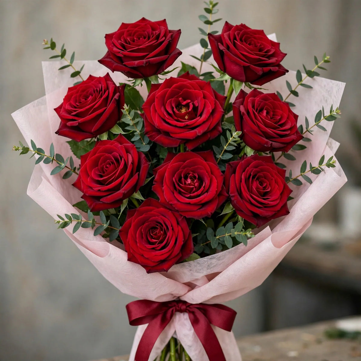 Passione di 9 Rose Rosse 🌹